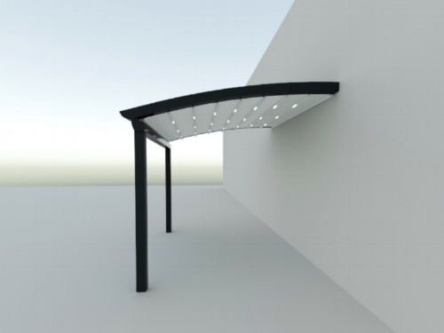 ARCH (RADIUS) PERGOLA ROOF